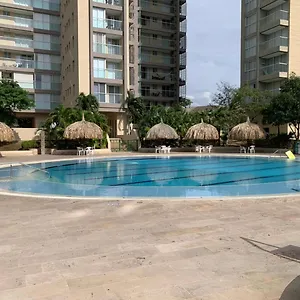  Apartamento Encantador Apto De Lujo En Zazue Beach Club Colombia